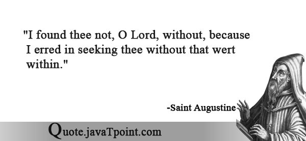 Saint Augustine 2038