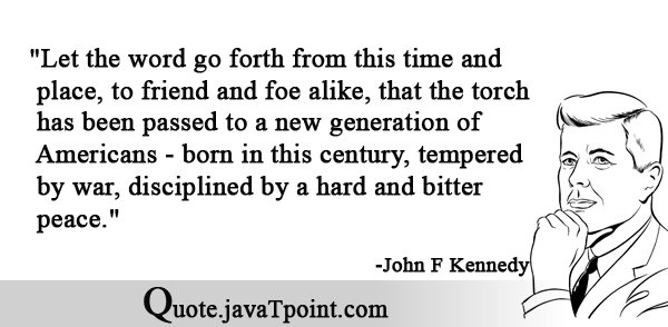 John F Kennedy 3030