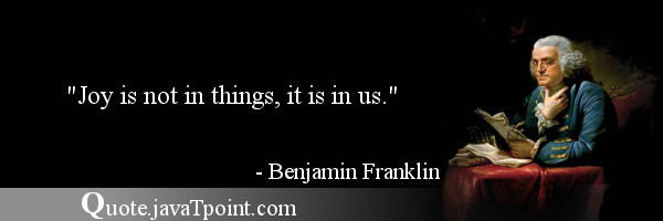 Benjamin Franklin 411