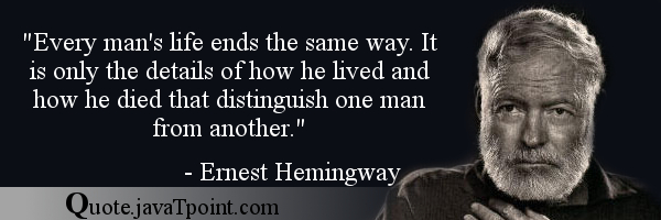Ernest Hemingway 6392
