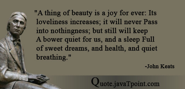 John Keats 844