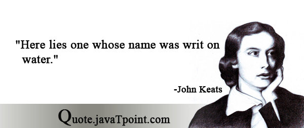 John Keats 847