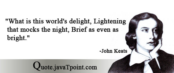 John Keats 861