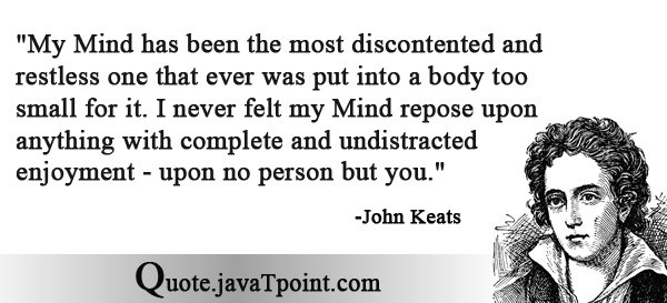 John Keats 865